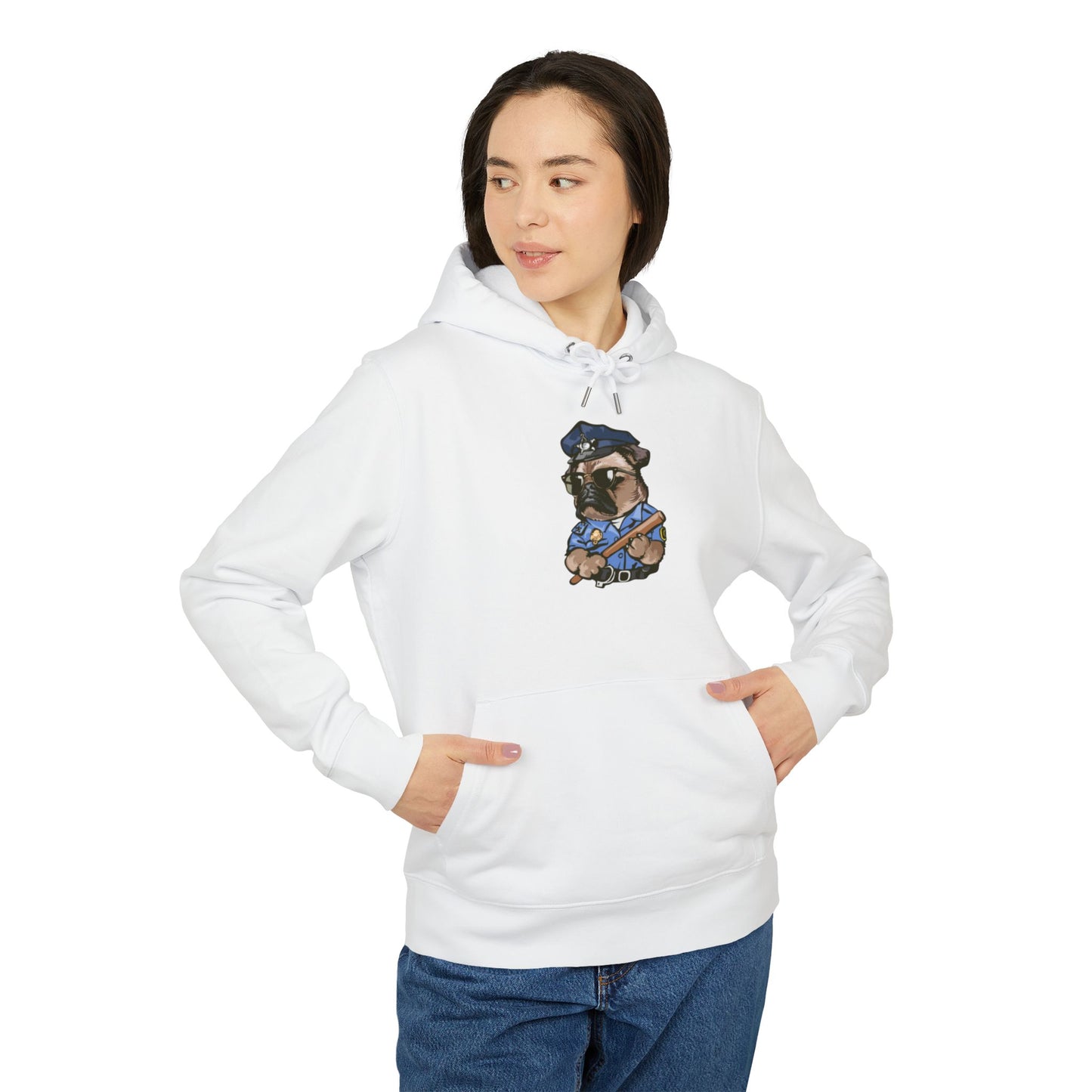 French Bulldog Police Streetwear Unisex Pullover