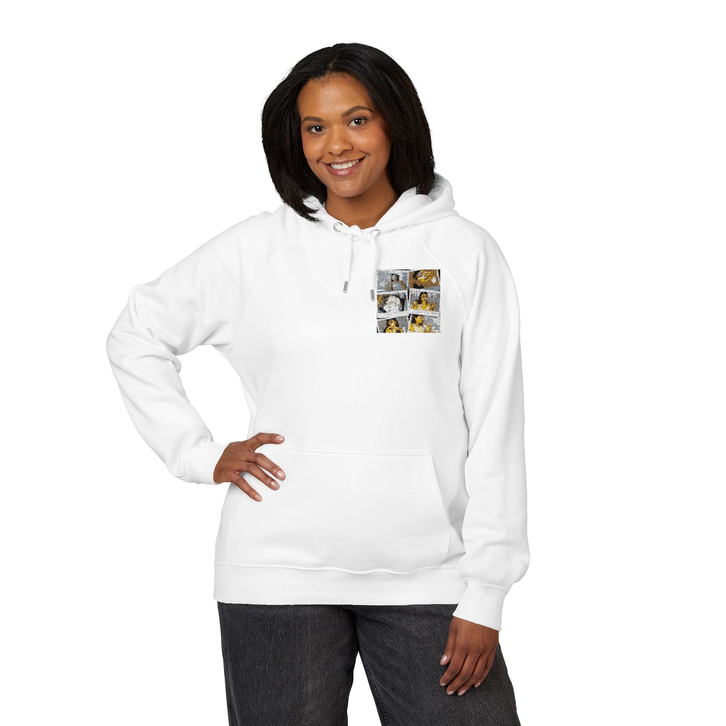 Organic Photo Grid Hoodie | Eco-Limited