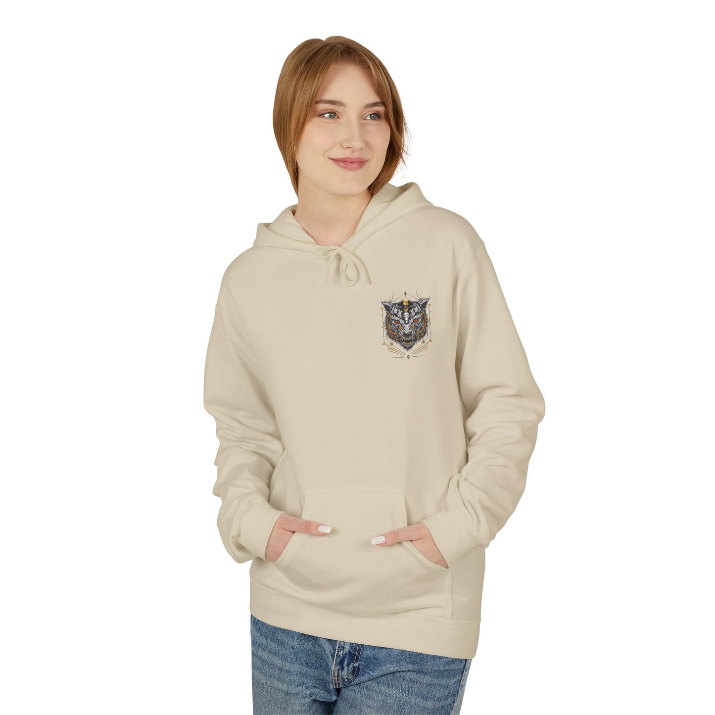 Tiger Ink Crest Hoodie | Eco-Limited