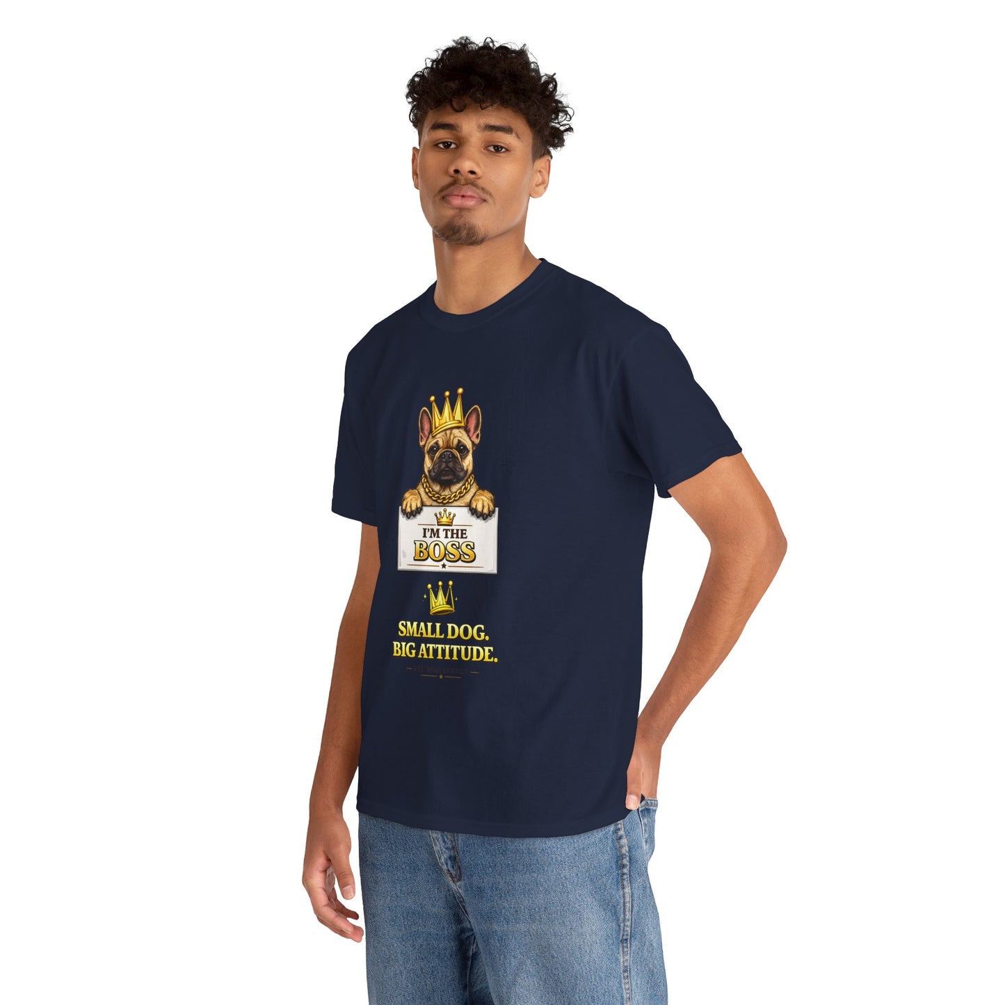 Small Dog Big Attitude T-Shirt | Eco-Limited