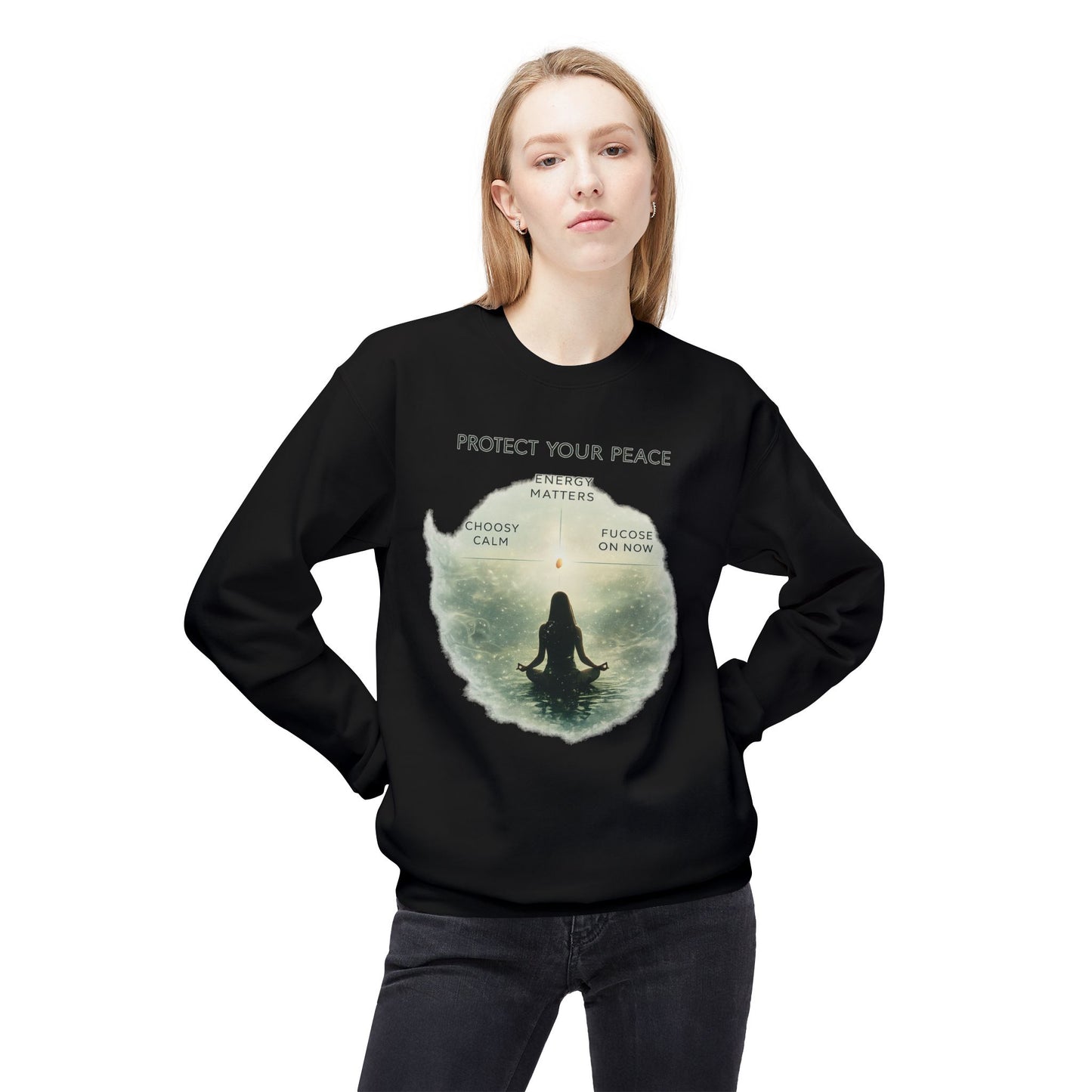 Protect Your Peace Meditation Sweater | Eco - Limited