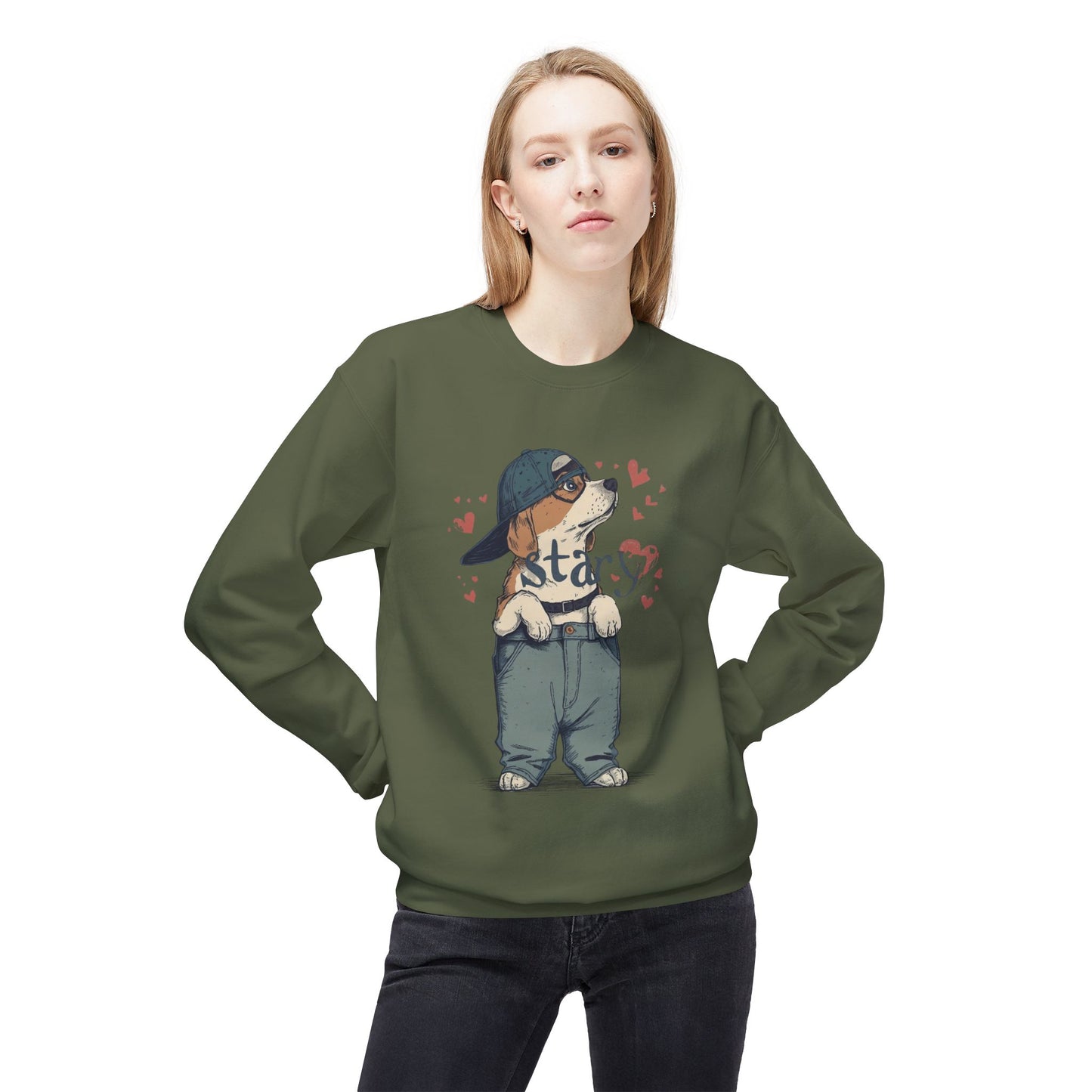 Star Pup Pocket Sweatshirt | Eco-Limited