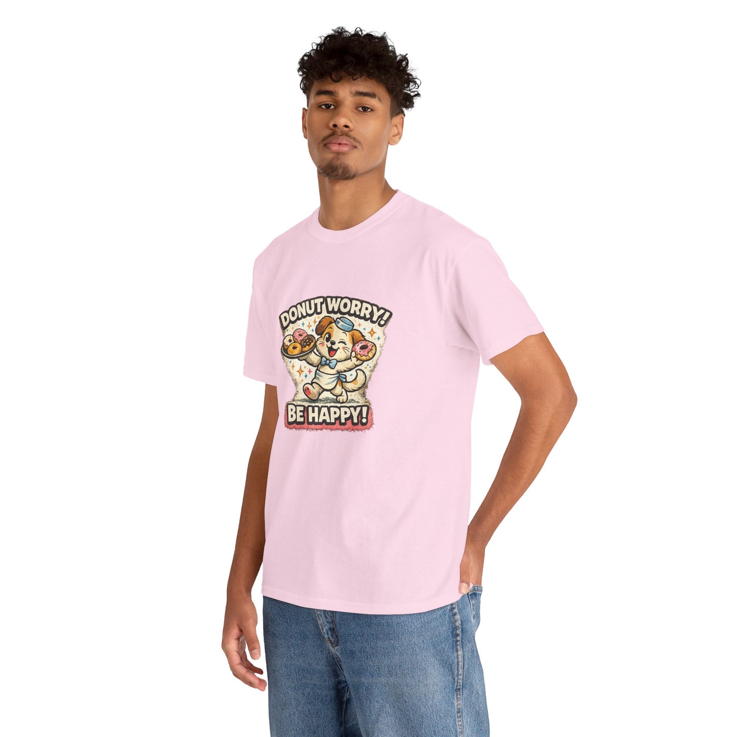 Donut Worry Bootleg Graphic T-Shirt | Eco - Limited