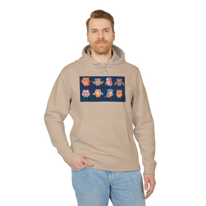 Organic Owl Squad Graphic Hoodie | Organic-Limited