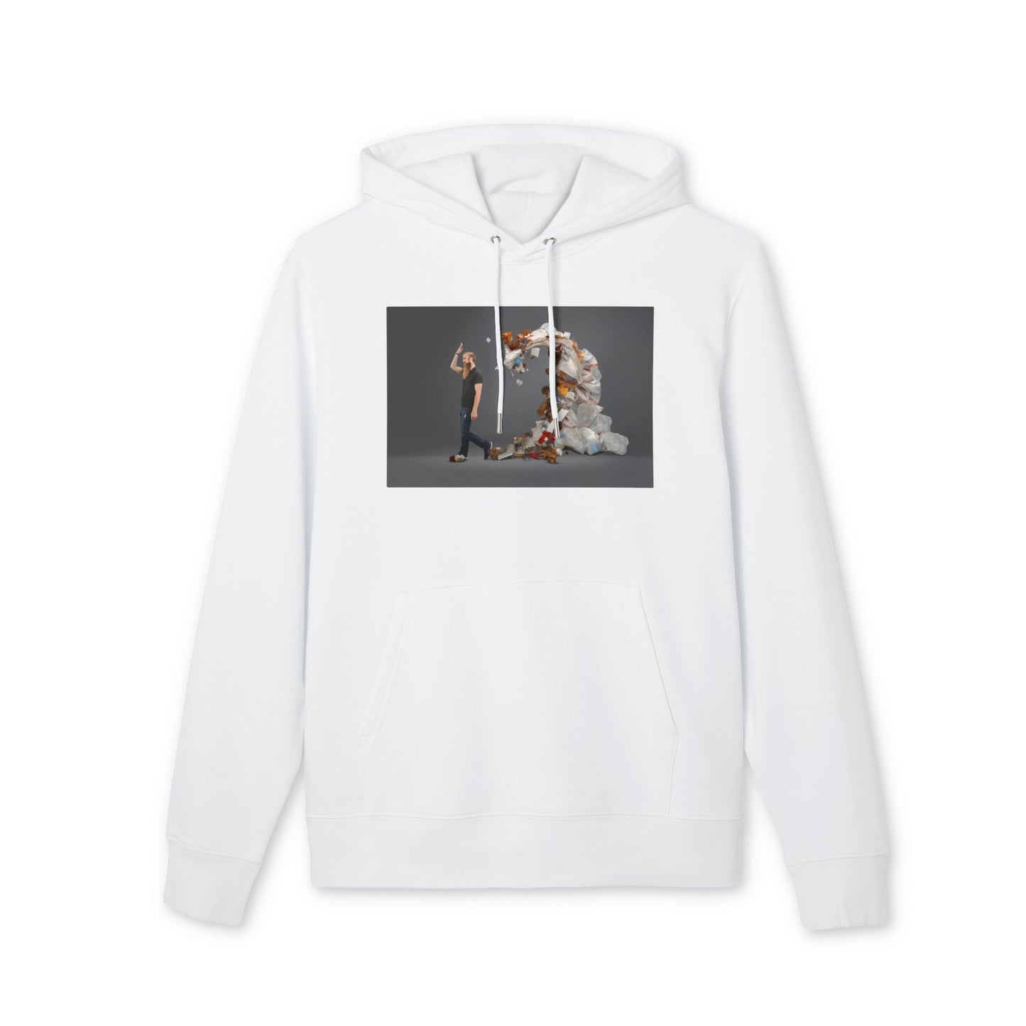 Organic Concept Art Graphic Hoodie | Eco-Limited