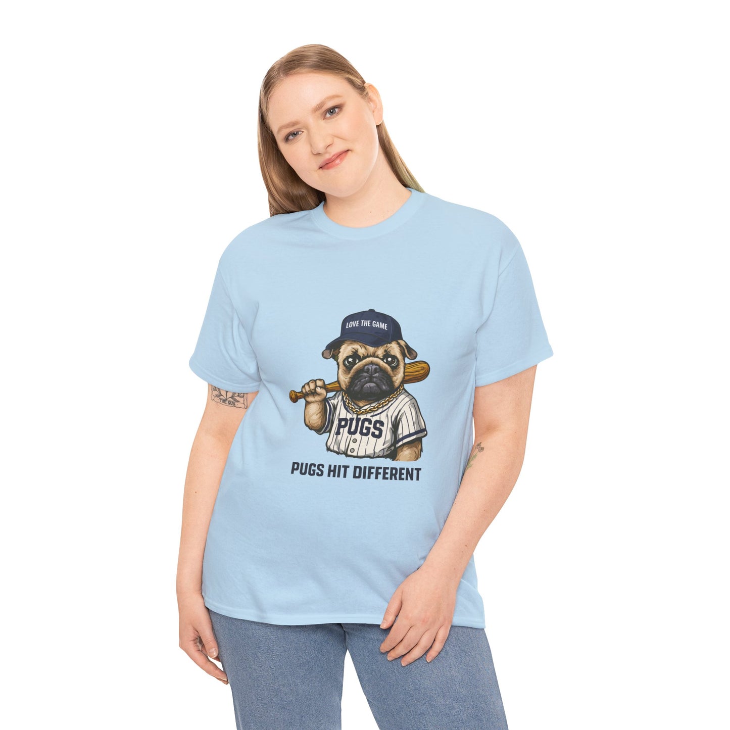 Pugs Hit Different T-Shirt | Eco-Limited