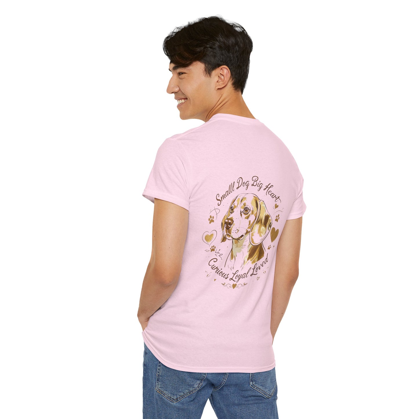 Beagle Small Dog Big Heart T-Shirt | Eco-Limited