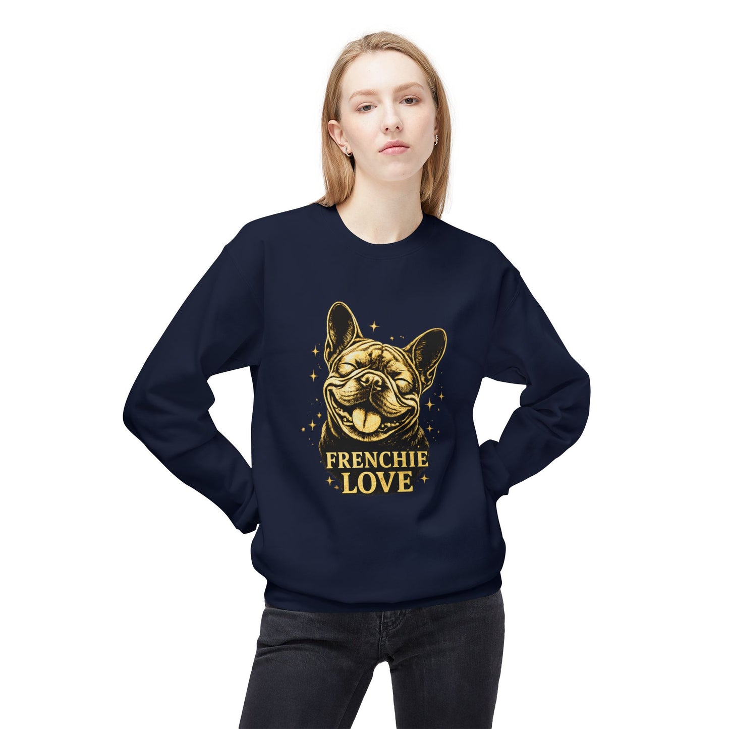 Frenchie Love Dog Sweater | Eco - Limited