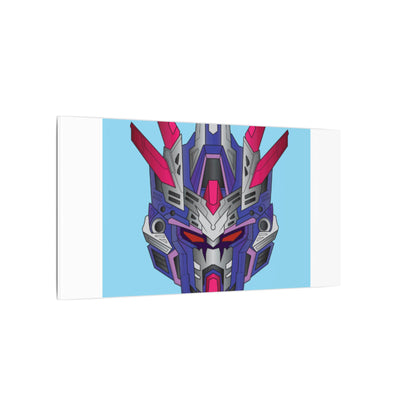 Mecha Warrior Helmet Organic Canvas
