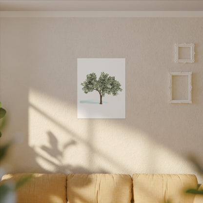 Money Tree Canvas Wall Art Canvas
