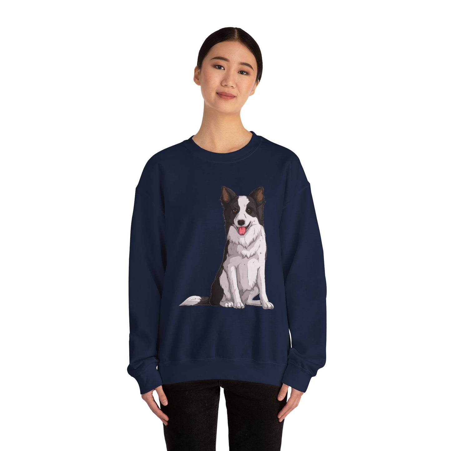 Calm Companion Dog Art Sweater | Eco-Limited