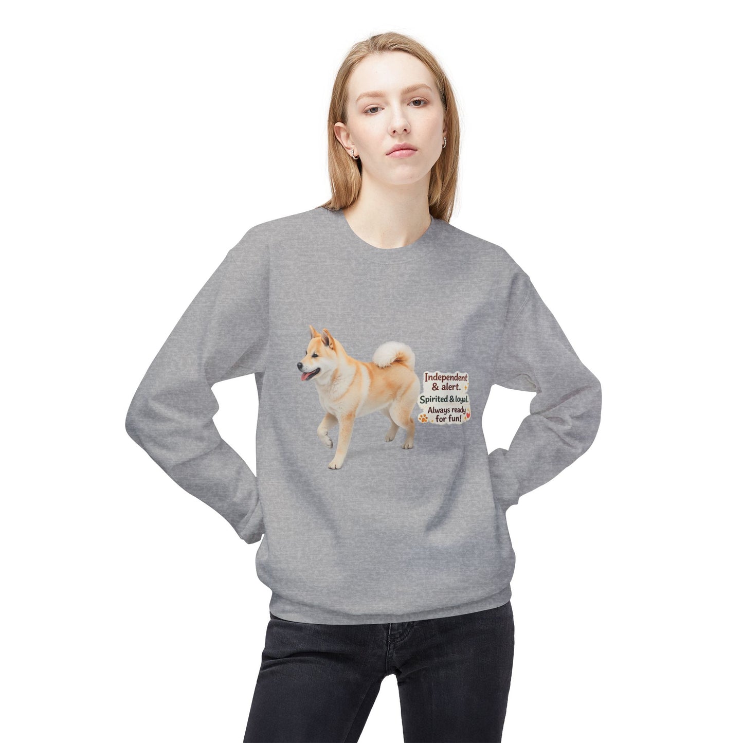Shiba Spirit Organic Sweater | Eco-Limited