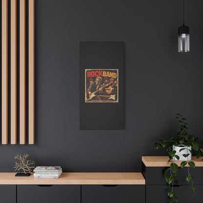 Rock Band Vintage Canvas Wall Art | Eco - Limited