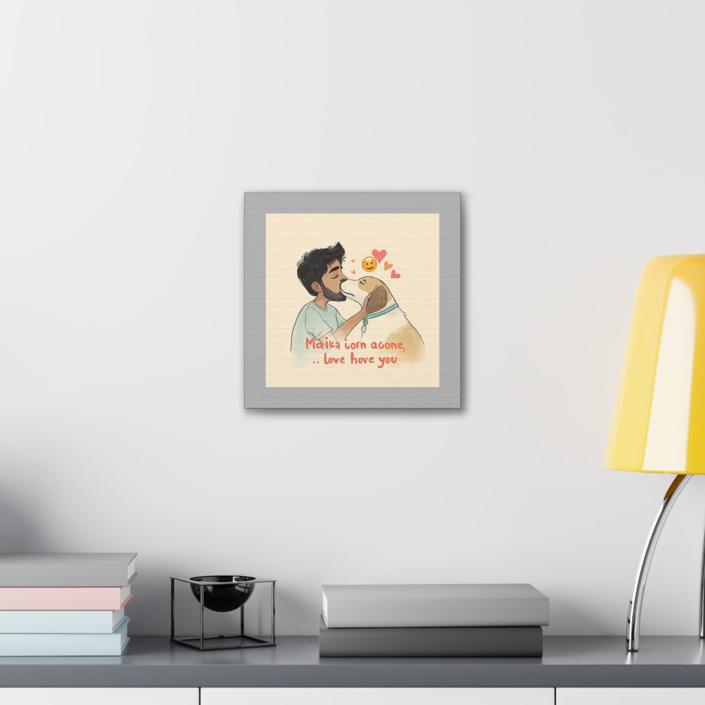 Love Never Leaves Canvas | Eco-Limited