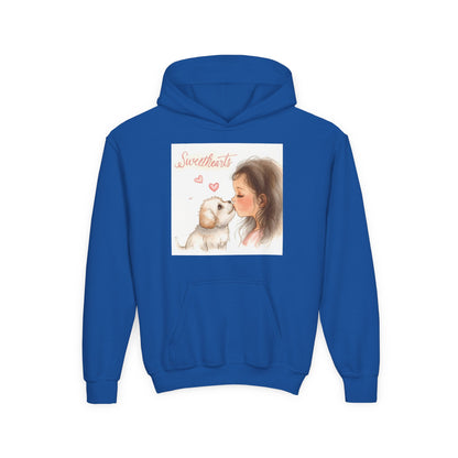 Sweethearts Puppy Moment Children Hoodie | Eco-Limited