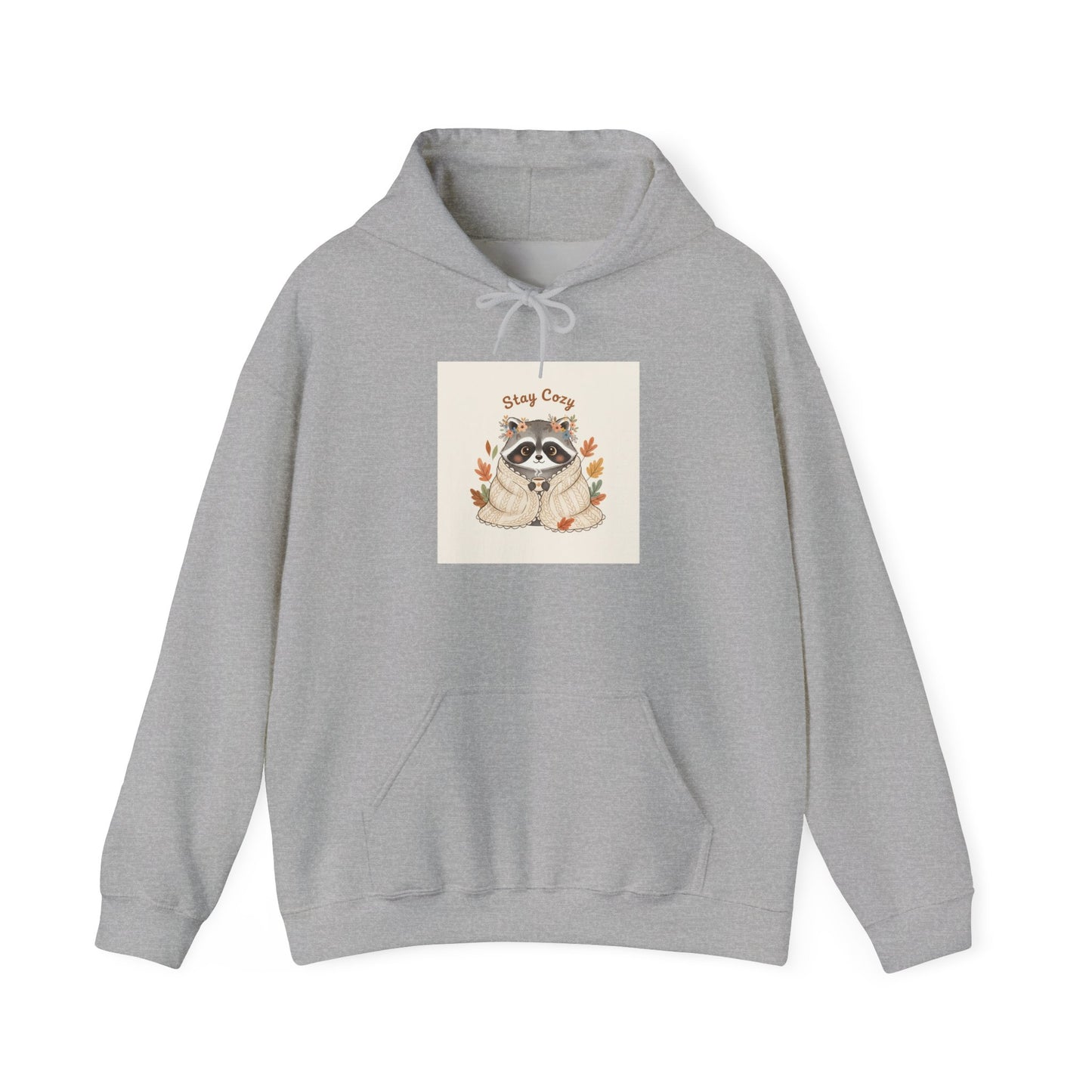 Stay Cozy Raccoon Hoodie | Eco-Limited