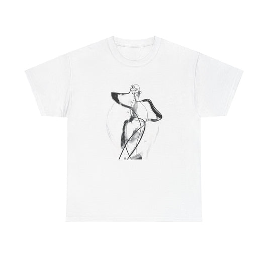 Ink Figure Art T-Shirt | Eco-Limited