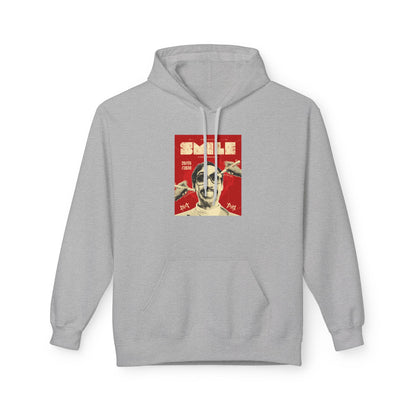 Bold Red Poster Graphic Hoodie | Street Art Edition