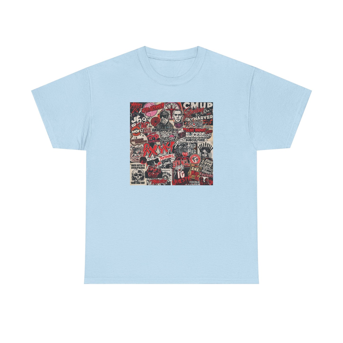 Vintage Punk Collage Graphic T-Shirt | Eco-Limited