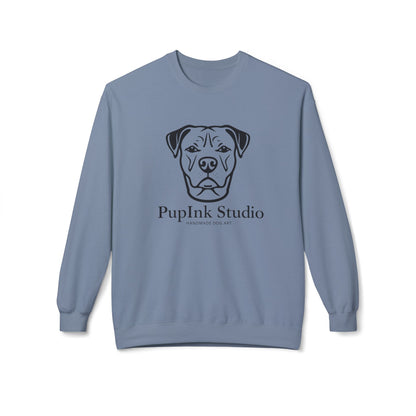 PupInk Studio Signature Logo Sweater | Eco-Limited