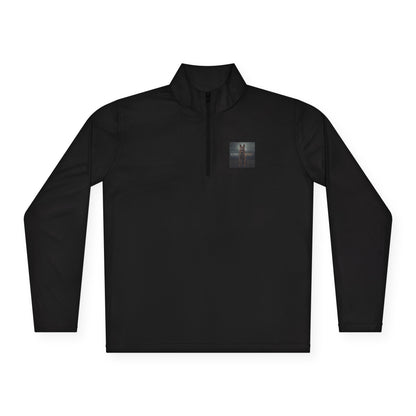 German Shepherd Born To Protect Quarter Zip Pullover | Eco-Limited