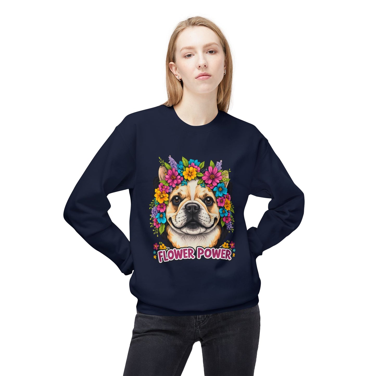 Flower Power Vintage Dog Sweater | Eco - Limited