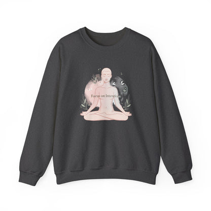 Focus on Intention Graphic Sweater | Eco-Limited