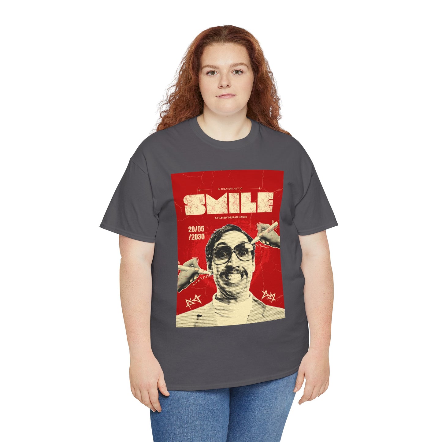 Sick Red Poster Graphic T-Shirt | Eco-Limited