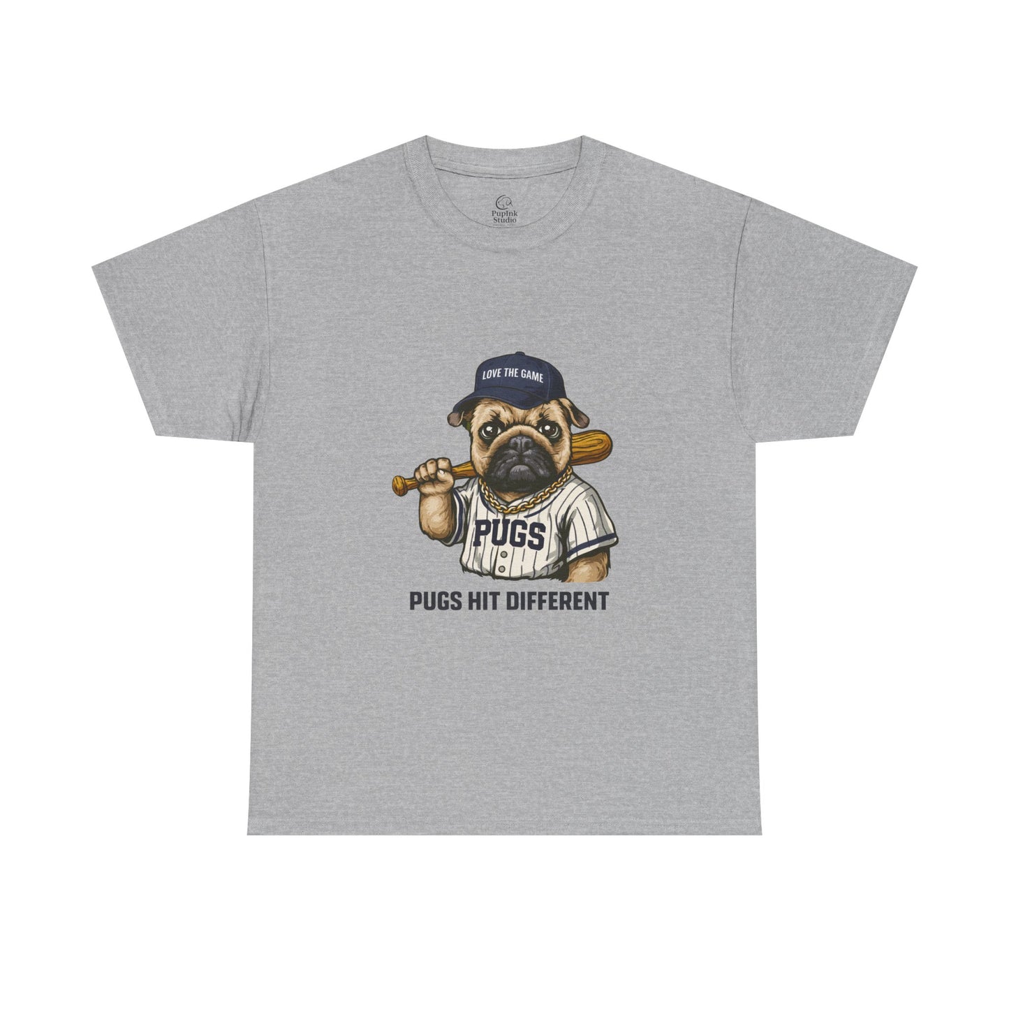 Pugs Hit Different T-Shirt | Eco-Limited