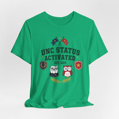 UNC Status Activated Graphic T-Shirt | Eco-Limited
