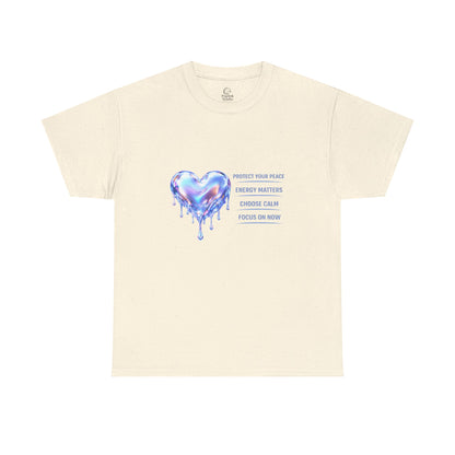 Protect Your Peace Heart T-Shirt | Eco-Limited