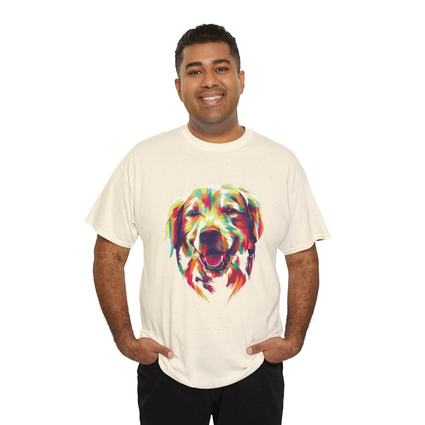 Colorburst Golden Smile T-Shirt | Eco-Limited