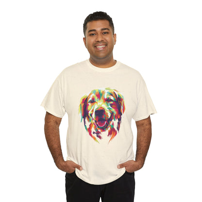 Colorburst Golden Smile T-Shirt | Eco-Limited