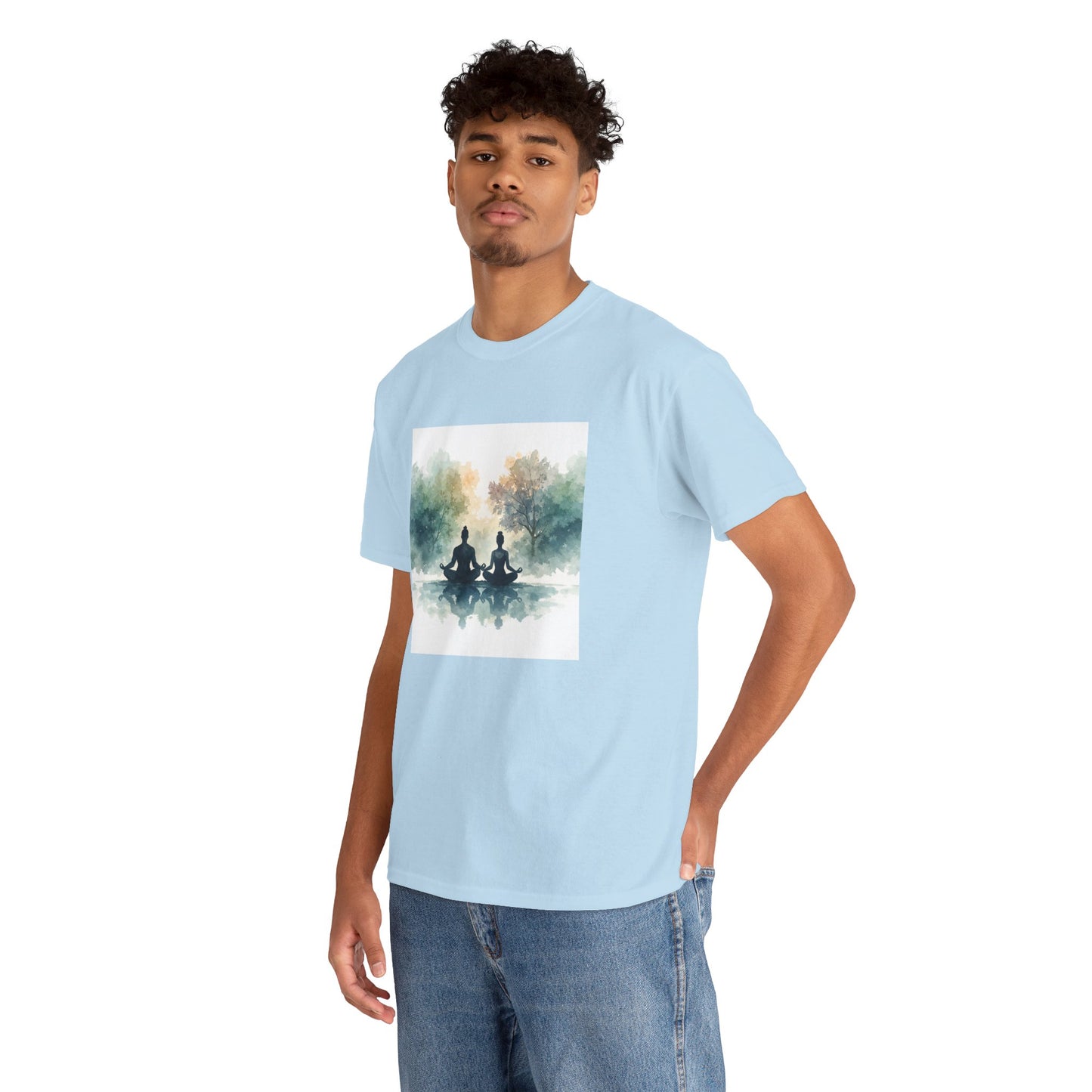 Calm Reflection Meditation T-Shirt | Eco-Limited