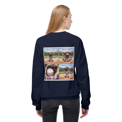 Small Dog Big Attitude Crewneck Sweatshirt | Eco-Limited