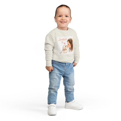 Sweethearts Puppy Moment Children Sweater | Eco-Limited