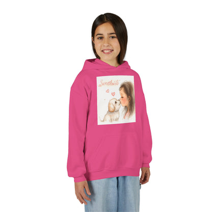 Sweethearts Puppy Moment Children Hoodie | Eco-Limited