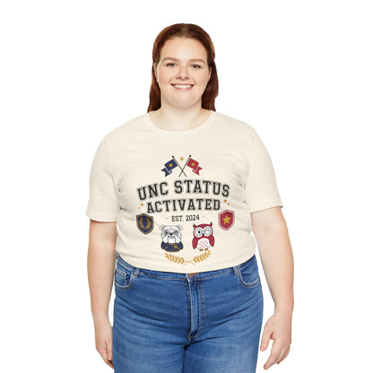 UNC Status Activated Graphic T-Shirt | Eco-Limited