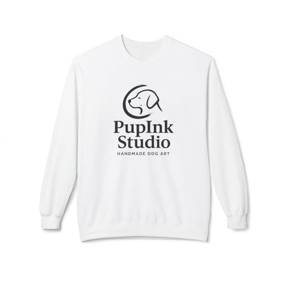 Handmade Dog Art Log Sweatshirt | Eco-Limited