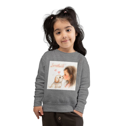 Sweethearts Puppy Moment Children Sweater | Eco-Limited
