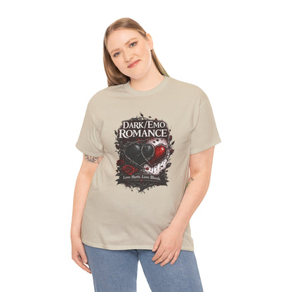 Dark Emo Romance Heart T-Shirt | Eco-Limited