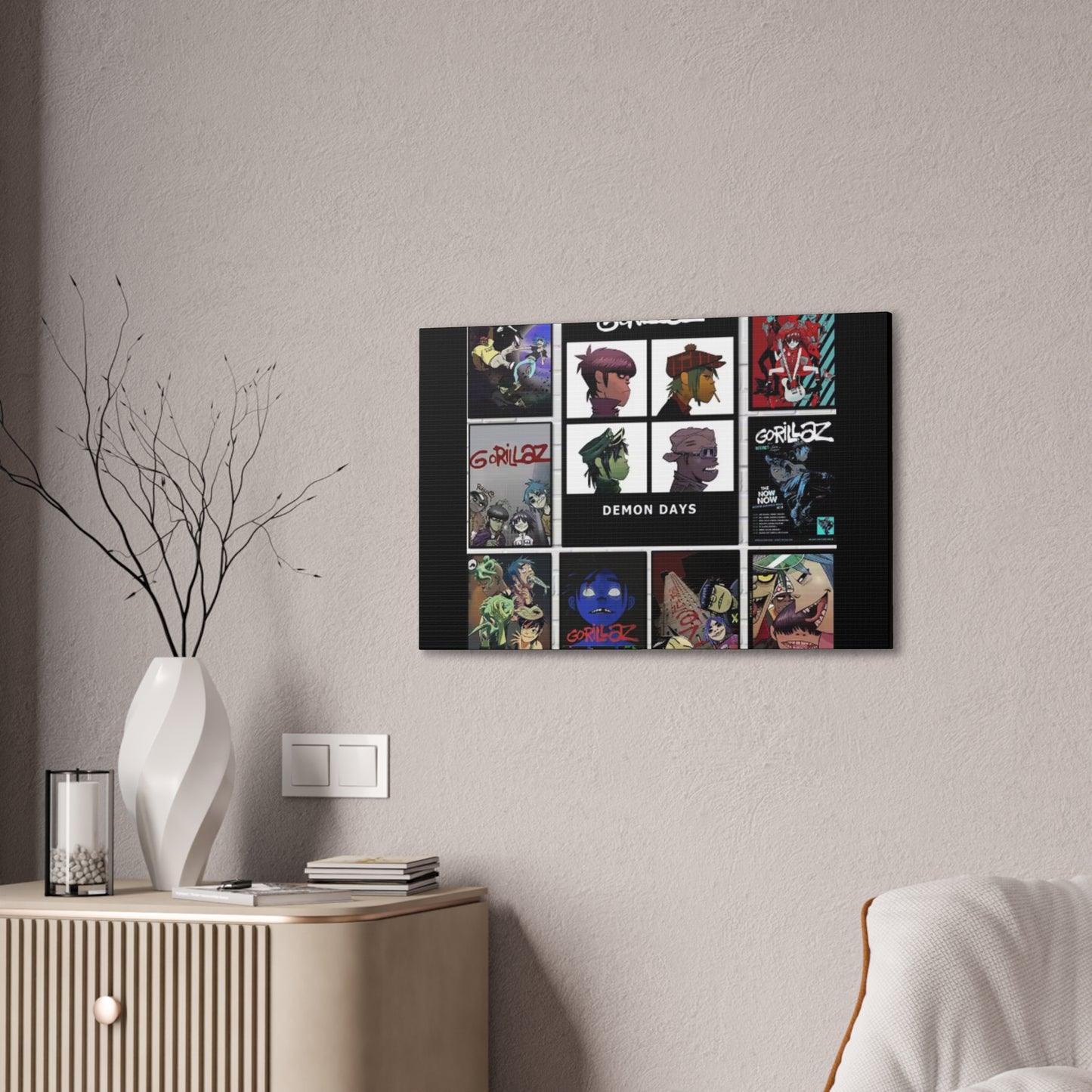 Pop Culture Icons Collage Canvas | Art Edition