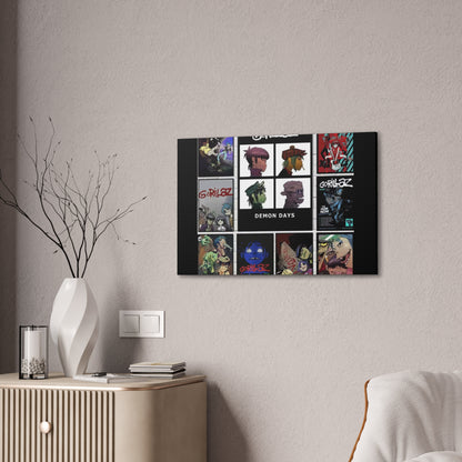 Pop Culture Icons Collage Canvas | Art Edition