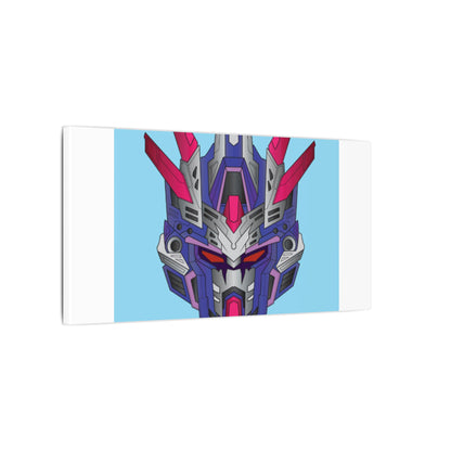 Mecha Warrior Helmet Organic Canvas