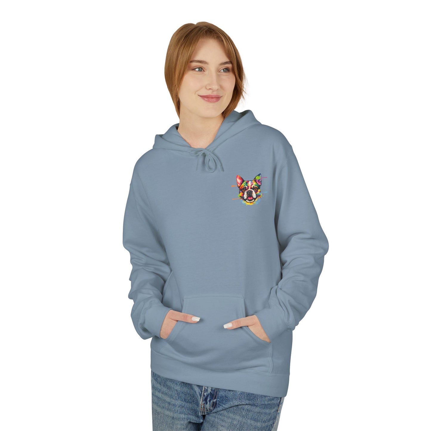 Pop Art Dog Portrait Hoodie | Eco-Limited