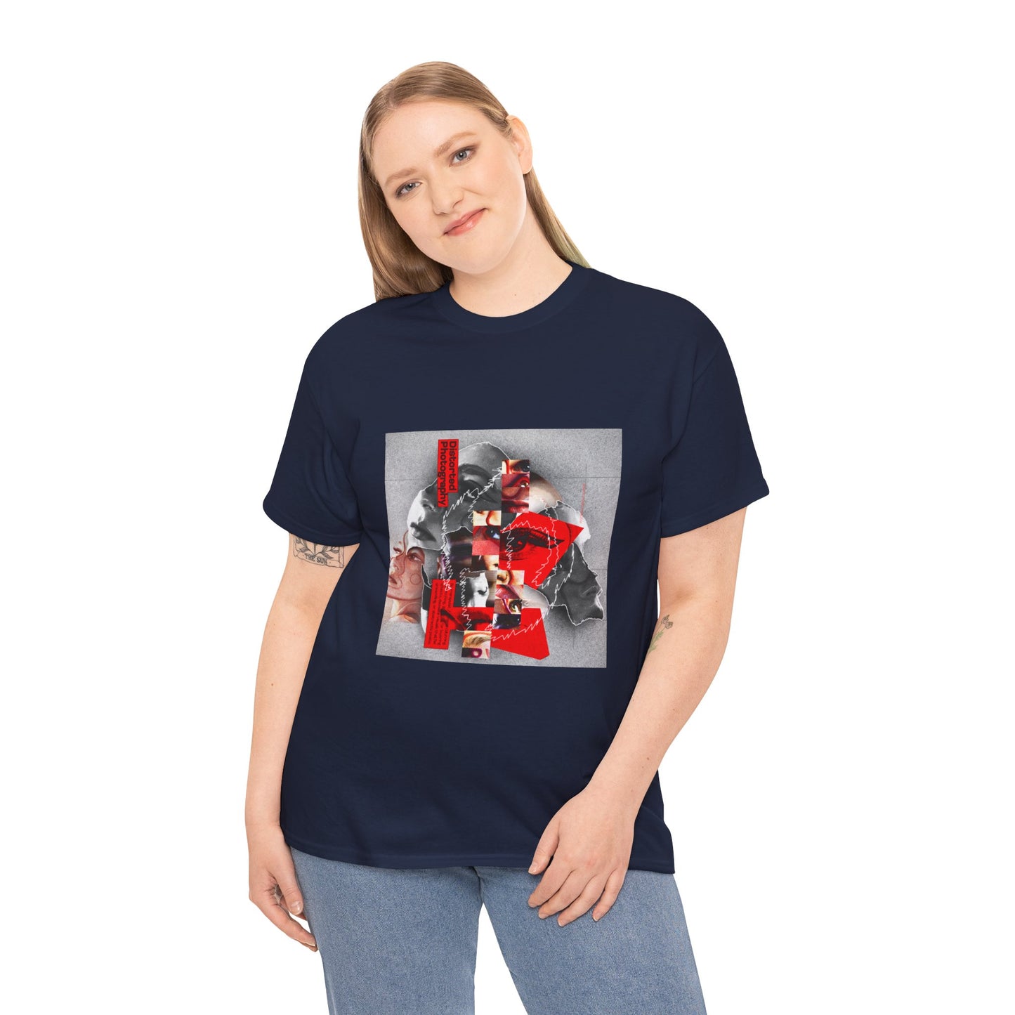 Surreal Identity Collage T-Shirt | Eco-Limited
