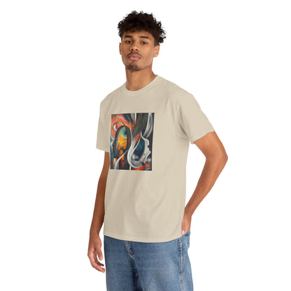 Abstract Expression Portrait T-Shirt | Eco-Limited