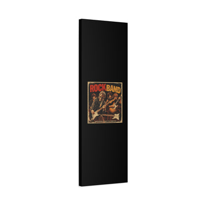 Rock Band Vintage Canvas Wall Art | Eco - Limited