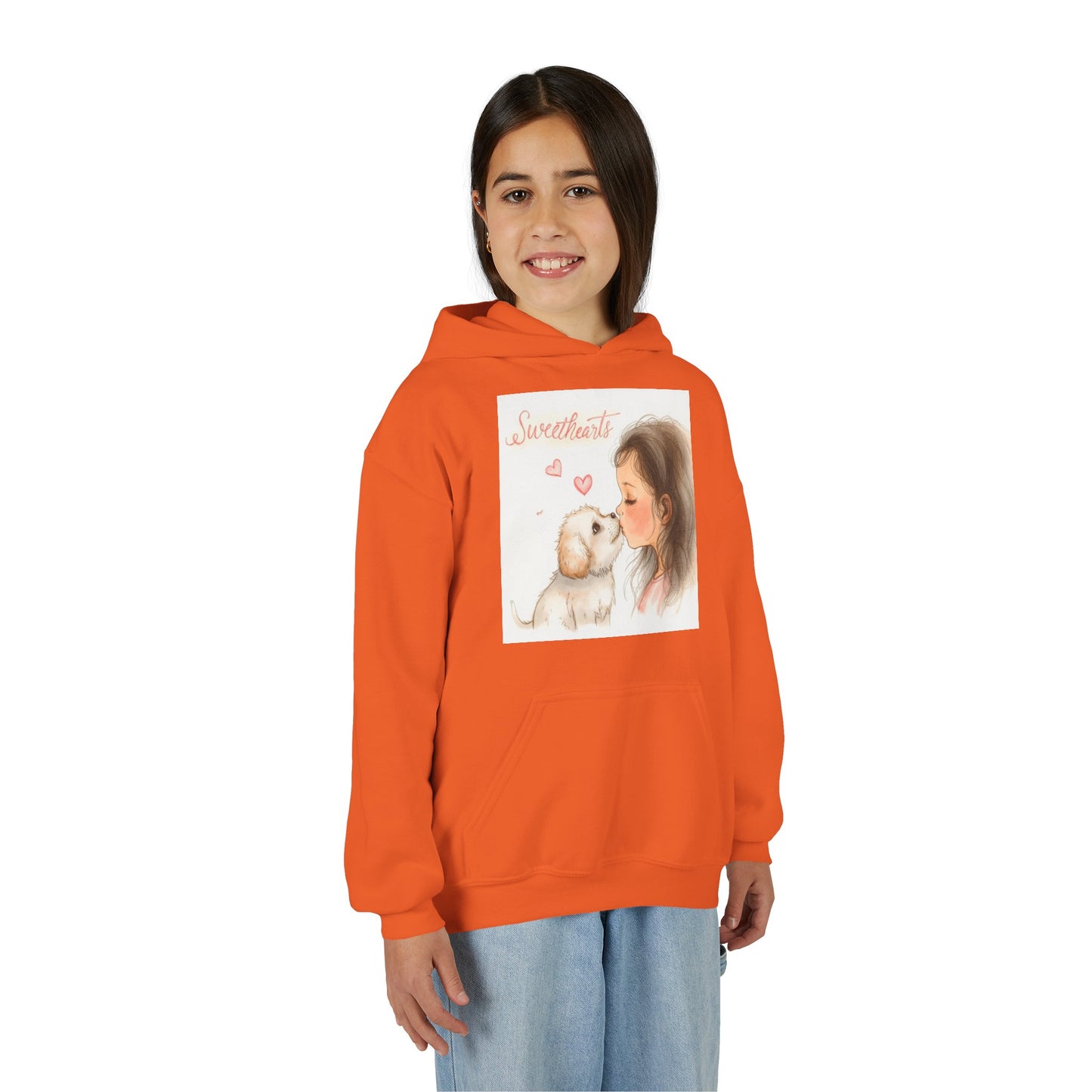 Sweethearts Puppy Moment Children Hoodie | Eco-Limited