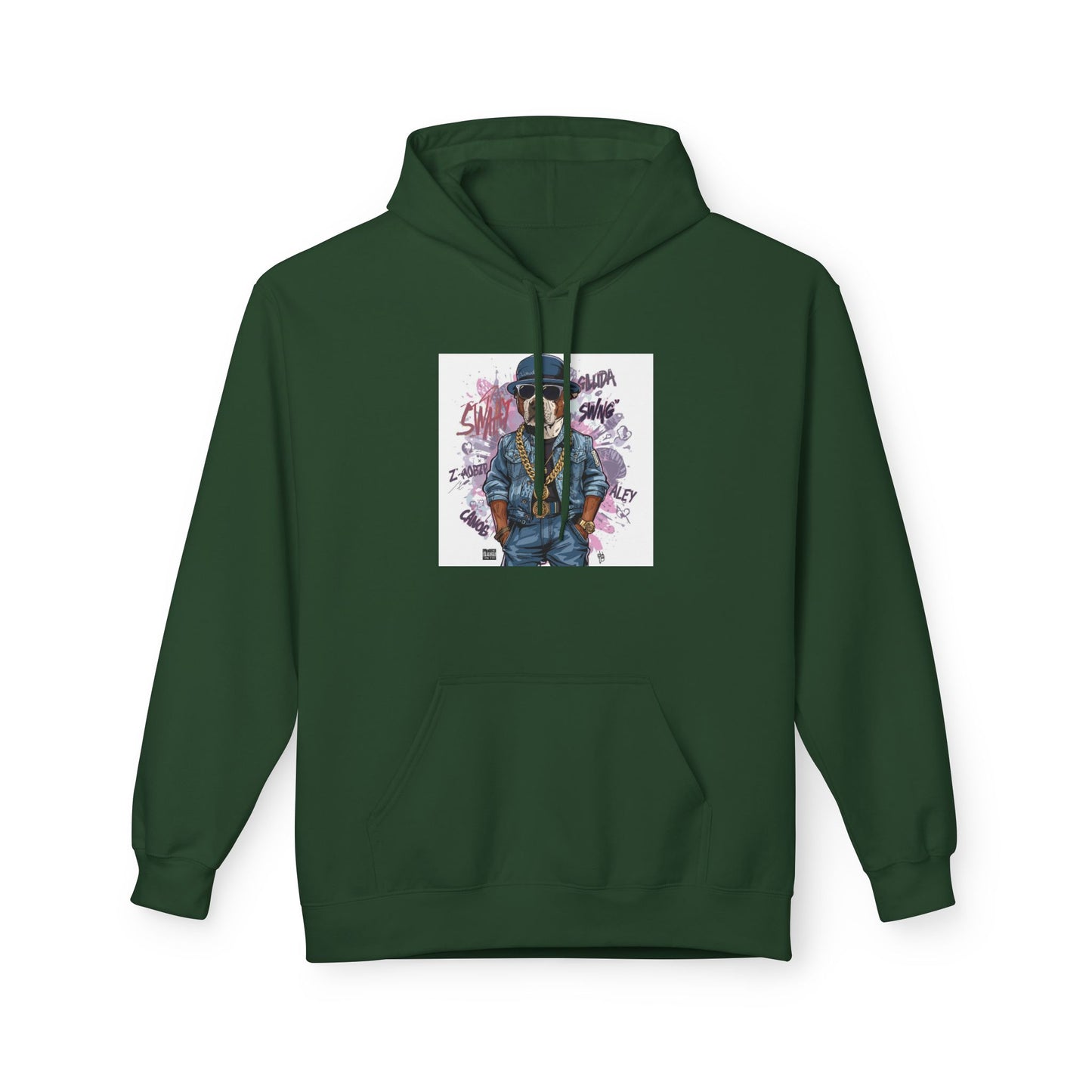 Street Swag Pup Graphic Hoodie | Eco-Limited